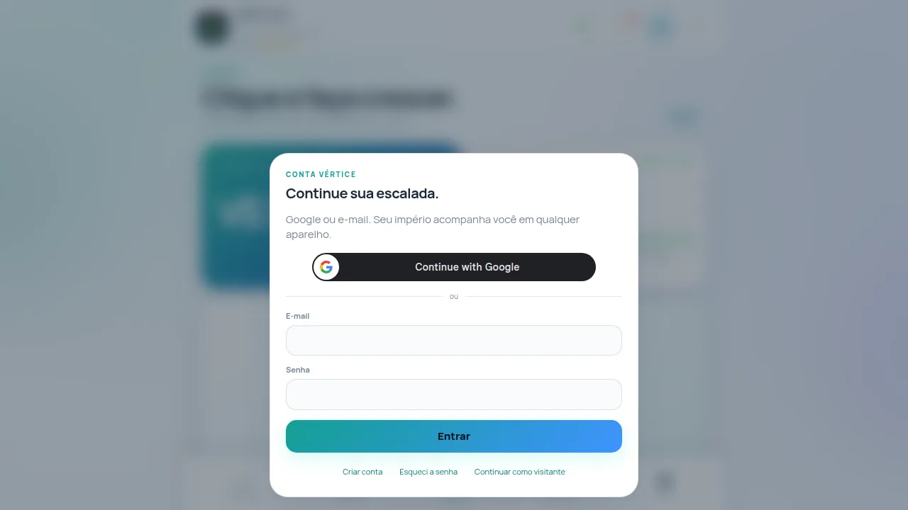 Imagem do game VÉRTICE